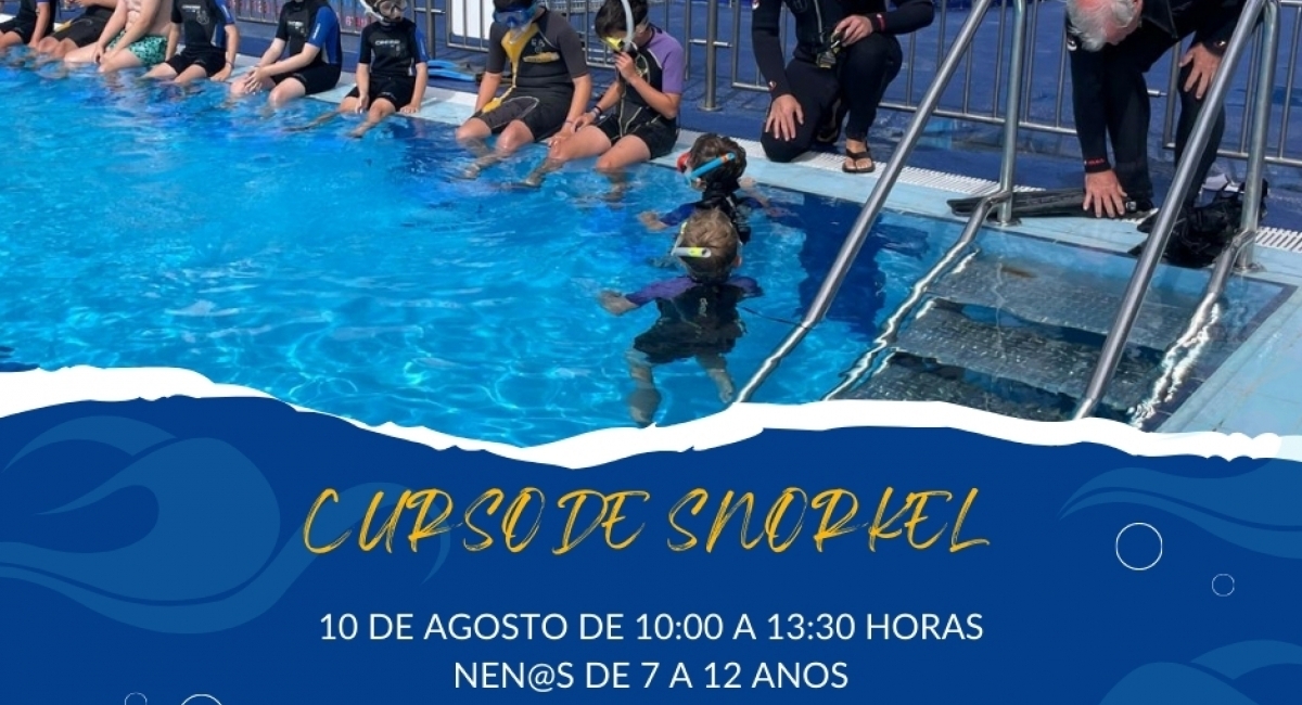 Curso de Iniciación ao Snorkel 10 de agosto