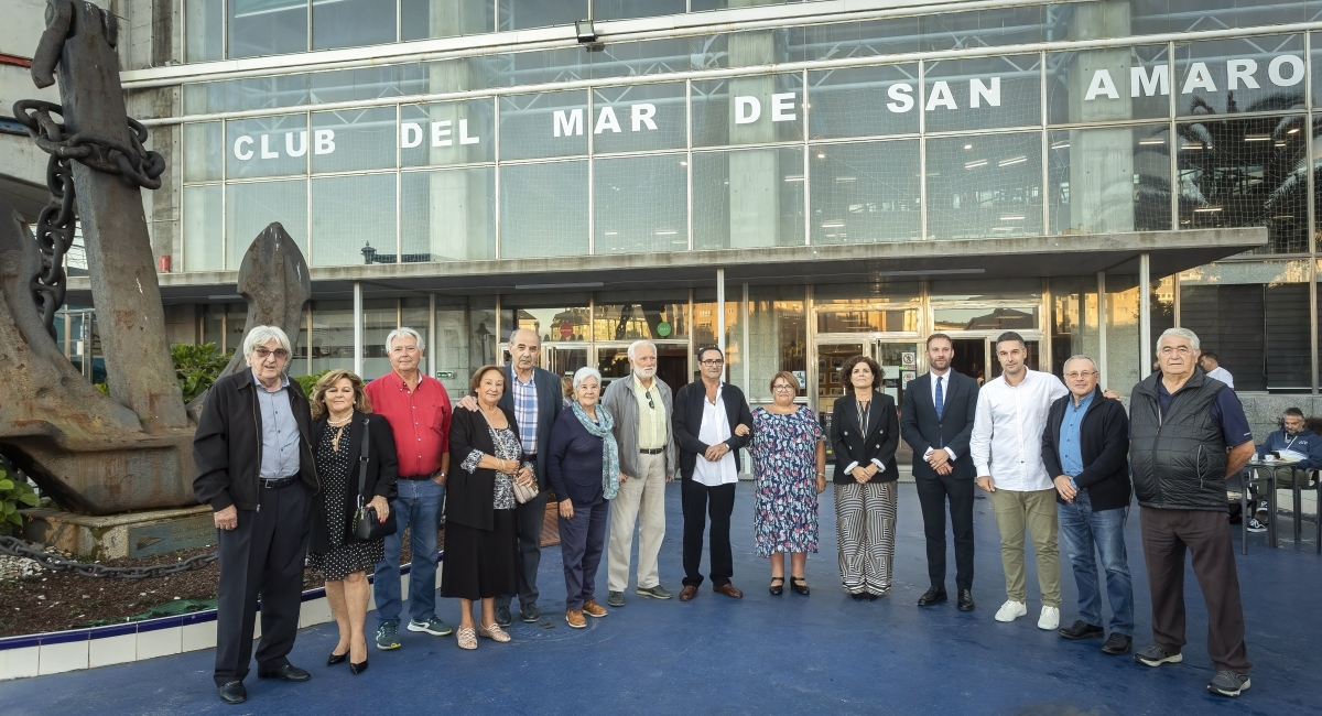 87º aniversario do Club del Mar e entrega de galardóns aos socios con máis de 50 anos de antigüidade