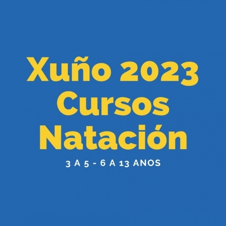 Cursos de Natación xuño 2023